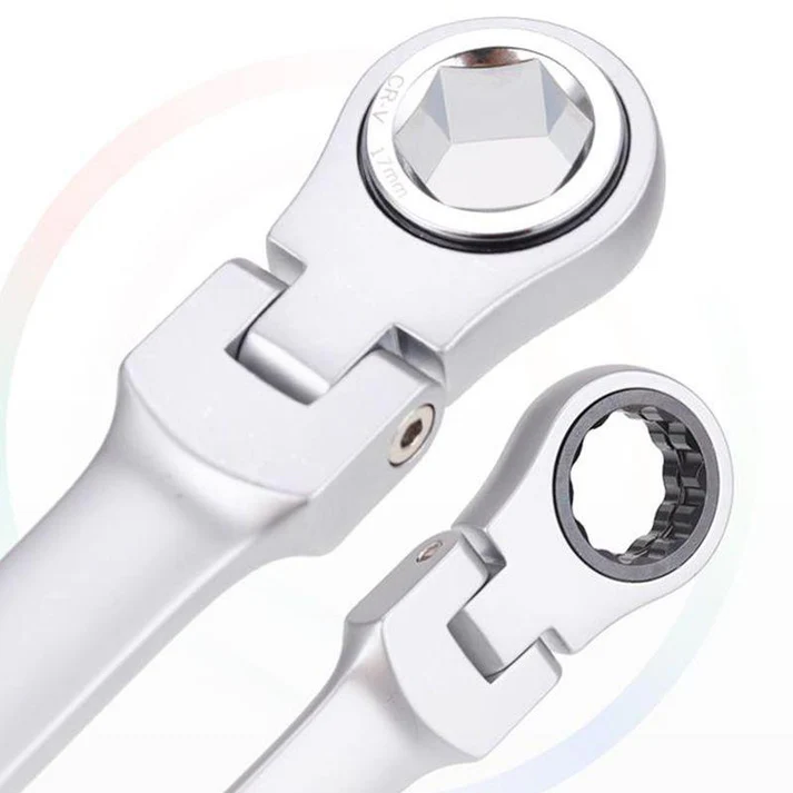 Wisecraft™ Adjustable-head Ratchet Wrench