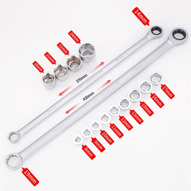 Wisecraft™ Adjustable-head Ratchet Wrench