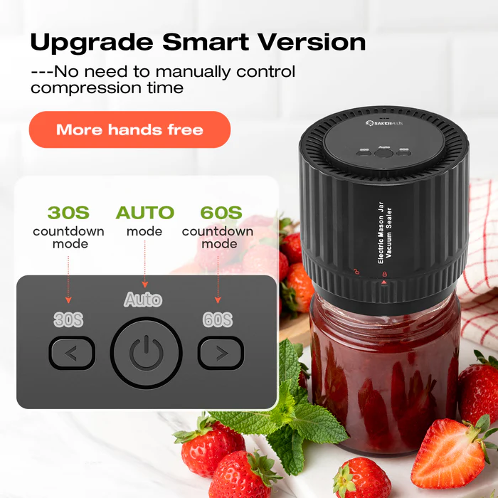 Wisecraft™ Electric Mason Jar Vacuum Sealer