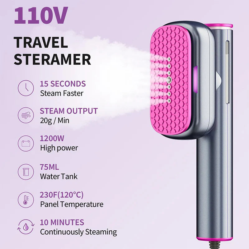Wisecraft™ Rotatable Handheld Garment Steamer