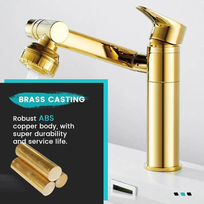 Wisecraft™ Universal Swivel Basin Faucet