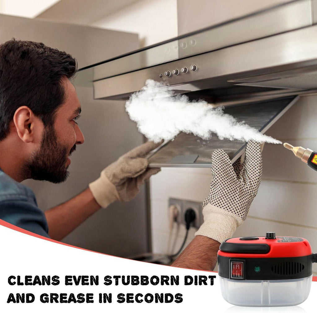 Wisecraft™ Compact High-Temperature & Pressure SteamJet Cleaner.