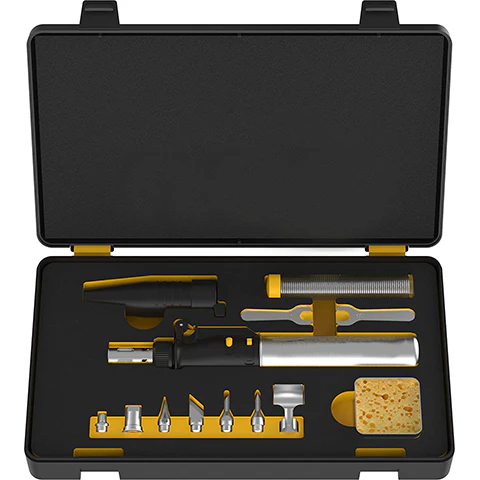 Wisecraft™ Cordless Butane Soldering Iron Kit
