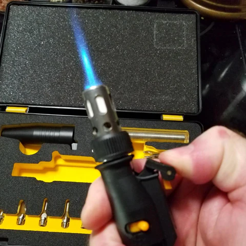 Wisecraft™ Cordless Butane Soldering Iron Kit