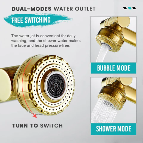Wisecraft™ Universal Swivel Basin Faucet